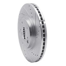 R1 99-07 Lexus ES300 Front Drilled & Slotted Silver Brake Rotor Set