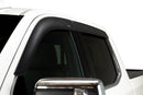 Husky Liners 15-25 Ford F-150 EC & 17-25 F-250/350/450 SD EC Ventvisor Low Pro (4pc) - Matte Blk