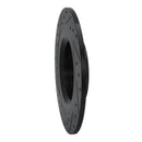 R1 13-25 Mitsubishi Eclipse Cross Rear Right Drilled & Slotted Black Brake Rotor