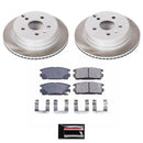 Power Stop 10-17 Chevrolet Equinox Front and Rear Semi-Coated Rotor Kit