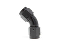 Aeromotive VaporWorx Fitting - AN-06 Female-Female 45 Degree Swivel