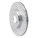R1 16-24 BMW 228i xDrive Gran Coupe Front & Rear Drilled & Slotted Silver Brake Rotor Set