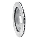 R1 92-02 Dodge Viper Rear Drilled & Slotted Silver Brake Rotor Set