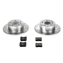 Power Stop 99-03 Saab 9-3 Front & Rear Z23 Evolution Sport Brake Kit