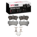 DFC 03-15 Audi Q7 Front 5000 Advanced Low Metallic Brake Pads and Hardware Kit