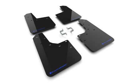 Rally Armor 23-25 Ford Ranger Raptor Black UR Mud Flap Blue Logo