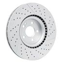 DFC 14-19 Mercedes-Benz CLA45 AMG Front Drilled GeoSPEC Coated Rotor and Slotted