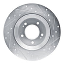 R1 19-22 Hyundai Veloster N Front & Rear Drilled & Slotted Silver Brake Rotor Set