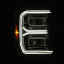 AlphaRex 2023 Ford F250-F450SD  Luxx Series LED Proj Hdlights/ Chrome Activation Lt/ Seq Signal/DRL