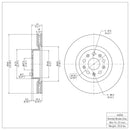 DFC GeoSPEC Coated Rotors - Plain