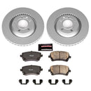 Power Stop 04-09 Audi S4 Front & Rear Z23 Evolution Sport Coated Brake Kit