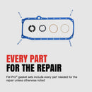 Fel-Pro 07-11 Wrangler Engine Oil Pan Gasket Set - PermaDry Molded Rubber Oil Pan SnapUps Included
