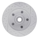 R1 73-93 Ford F-150 Rwd Front Left Drilled & Slotted Geo-Carbon Rotor