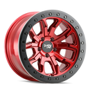 Dirty Life 9303 DT-1 17x9 / 5x127 BP / -38mm Offset / 78.1mm Hub Crimson Candy Red Wheel