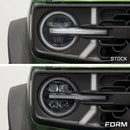 Form Lighting 2021+ Ford Bronco LED Projector Headlights (Pair)