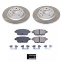 Power Stop 06-12 Ford Fusion Front and Rear Semi-Coated Rotor Kit