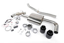 Dinan 17-24 Mini Cooper Clubman/Countryman S ALL4 (F54/F60) Valved Axleback Exhaust - Black Tips