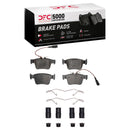 DFC 17-25 Alfa Romeo Giula Front 5000 Advanced Ceramic Brake Pads and Hardware Kit