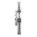 R1 02-05 Volkswagen Passat (USA/Canada) Front Right Drilled & Slotted Silver Brake Rotor