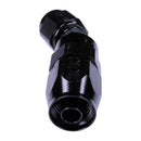 Russell 6AN ProClassic 30 Degree Hose End - Black