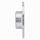 R1 73-85 Mercedes-Benz 300D Front Right Drilled & Slotted Silver Brake Rotor