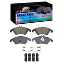 DFC 08-17 Mercedes-Benz C300 Front & Rear Geospec Rotors w/4000 HybriDynamic Pads w/Hardware