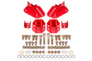 BMR 64-72 GM A-Body Coilover Conversion Kit Rear Adjust Shock Mt w/o CAB - Red