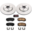 Power Stop 07-10 Hyundai Elantra Front & Rear Z17 Evolution Geomet Coated Brake Kit