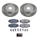 Power Stop 14-15 Lexus IS250 Front and Rear Semi-Coated Rotor Kit