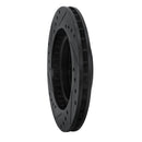 R1 88-92 Ford Probe Front Right Drilled & Slotted Black Brake Rotor