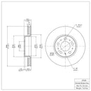 DFC GeoSPEC Coated Rotors - Plain