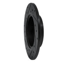 R1 83-90 Toyota Tercel Front Right Drilled & Slotted Black Brake Rotor