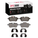 DFC 09-10 BMW Z4 Rear 5000 Advanced Low Metallic Brake Pads and Hardware Kit