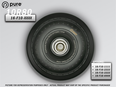 Pure Drivetrain 10R80/10R100 Ford High Performance Billet Torque Converter - Big Blower w/ 5.0 V8
