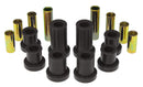 Prothane 07-14 Chevy Silverado 2/4wd Upper/Lower Front Control Arm Bushings - Black