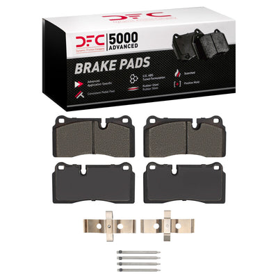 DFC 08-21 Audi R8 Rear 5000 Advanced Low Metallic Brake Pads and Hardware Kit