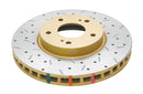 DBA 8/93-7/98 Nissan R33 GTST Front Drilled & Slotted 4000 Series Rotor