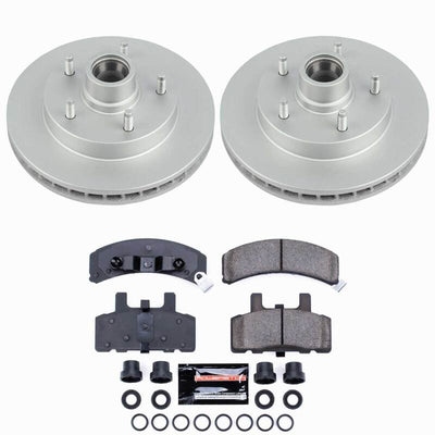 Power Stop 94-99 Dodge Ram 1500 Front Z23 Coated Brake Kit
