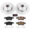 Power Stop 13-18 Ford C-Max Front & Rear Z17 Evolution Geomet Coated Brake Kit