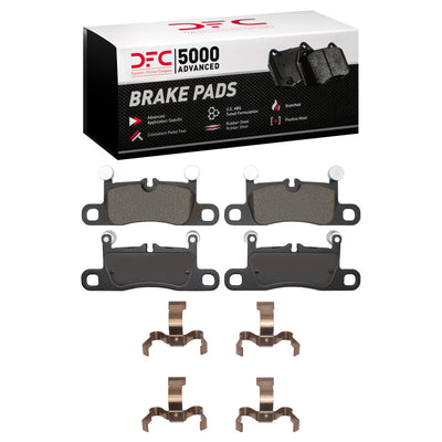 DFC 20-25 Audi S e-Tron GT Rear 5000 Advanced Low Metallic Brake Pads and Hardware Kit