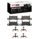 DFC 20-25 Audi S e-Tron GT Rear 5000 Advanced Low Metallic Brake Pads and Hardware Kit