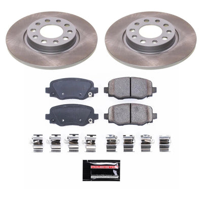 Power Stop 15-17 Chrysler 0 Front and Rear Semi-Coated Rotor Kit