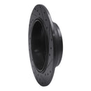 R1 91-99 Acura Legend Rear Left Drilled & Slotted Black Brake Rotor