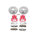 Power Stop 05-13 Chevrolet Corvette Front & Rear Z26 Street Warrior Brake Kit w/Calipers
