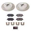 Power Stop 12-17 Kia Rio Front and Rear Semi-Coated Rotor Kit