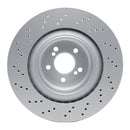 DFC 15-19 BMW X6 Right Rear Drilled GeoSPEC Coated Rotor