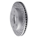 R1 96-04 Infiniti Qx4 Front Right Drilled & Slotted Geo-Carbon Rotor
