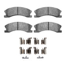DFC 99-04 Jeep Grand Cherokee Front 4000 HybriDynamic Brake Pads and Hardware Kit