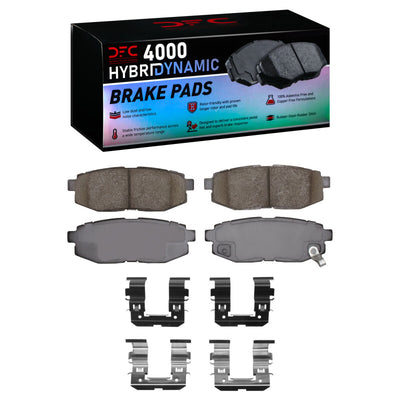DFC 14-18 Subaru Forester Rear Geospec Rotors w/4000 HybriDynamic Brake Pads w/Hardware