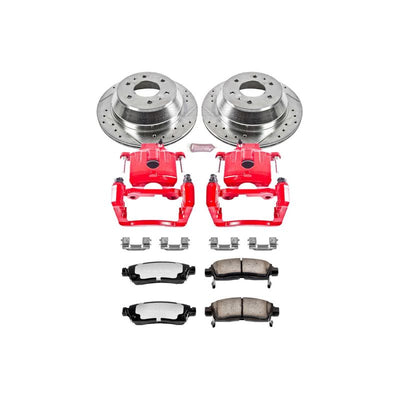 Power Stop 04-05 Buick Rainier Front & Rear Z36 Truck & Tow Brake Kit w/Calipers